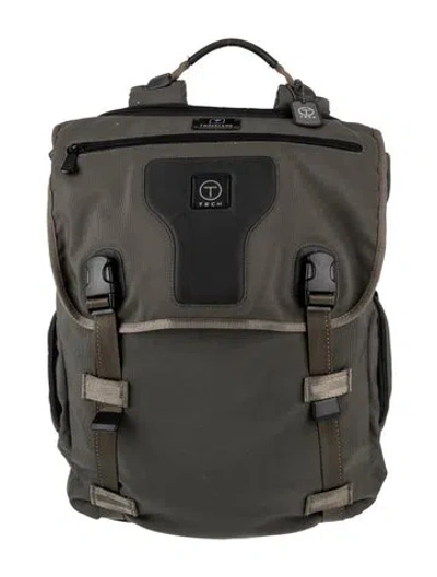 Pre-owned Tumi Nylon Backpack In Black