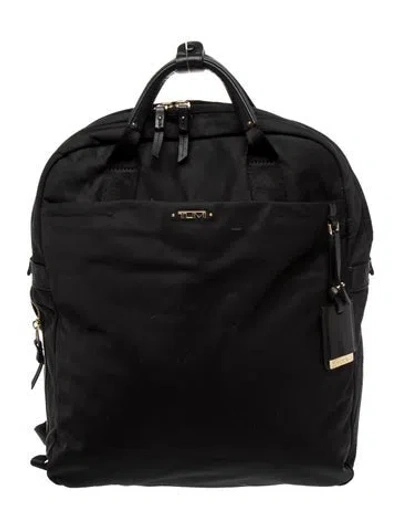 Pre-owned Tumi Nylon Backpack In Black