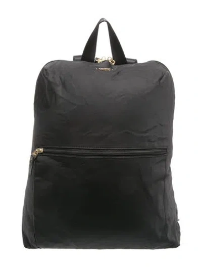 Pre-owned Tumi Nylon Backpack In Black