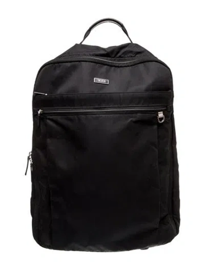 Pre-owned Tumi Nylon Backpack In Black