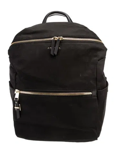 Pre-owned Tumi Nylon Backpack In Black