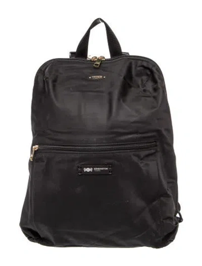 Pre-owned Tumi Nylon Backpack In Black