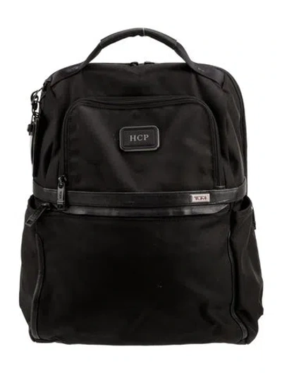 Pre-owned Tumi Nylon Backpack In Black