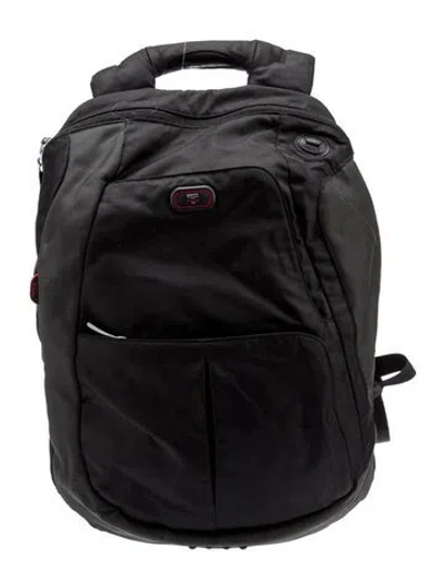 Pre-owned Tumi Nylon Backpack In Black