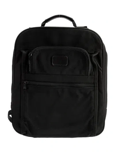 Pre-owned Tumi Nylon Backpack In Black