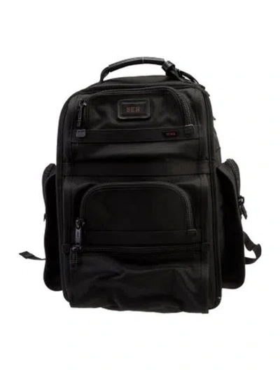 Pre-owned Tumi Nylon Backpack In Black