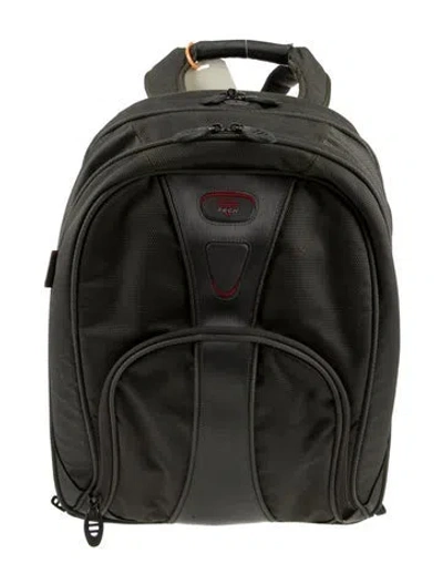 Pre-owned Tumi Nylon Backpack In Black