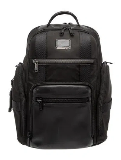 Pre-owned Tumi Nylon Backpack In Black