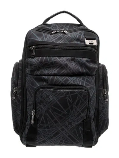 Pre-owned Tumi Nylon Backpack In Black