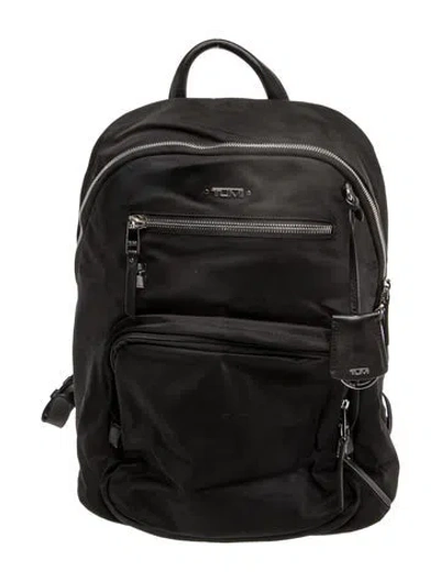 Pre-owned Tumi Nylon Backpack In Black