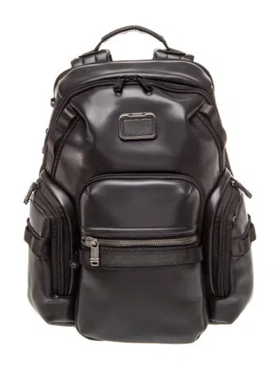 Pre-owned Tumi Nylon Backpack In Black