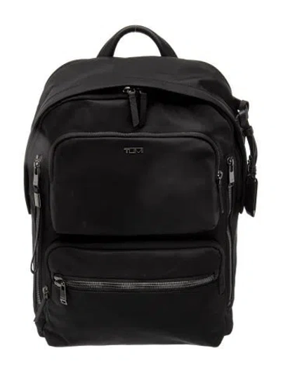 Pre-owned Tumi Nylon Backpack In Black