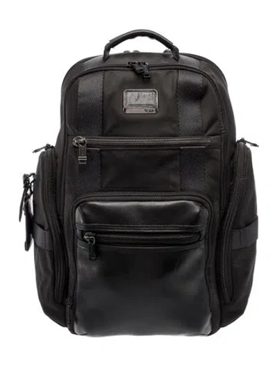 Pre-owned Tumi Nylon Backpack In Black