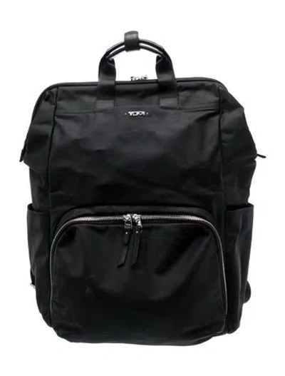 Pre-owned Tumi Nylon Backpack In Black