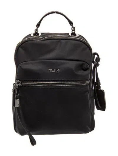Pre-owned Tumi Nylon Backpack In Black