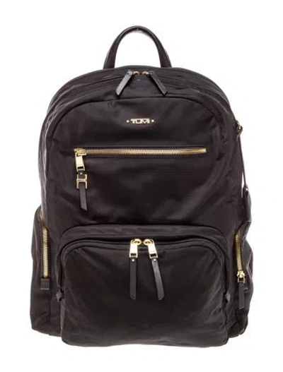 Pre-owned Tumi Nylon Backpack In Black
