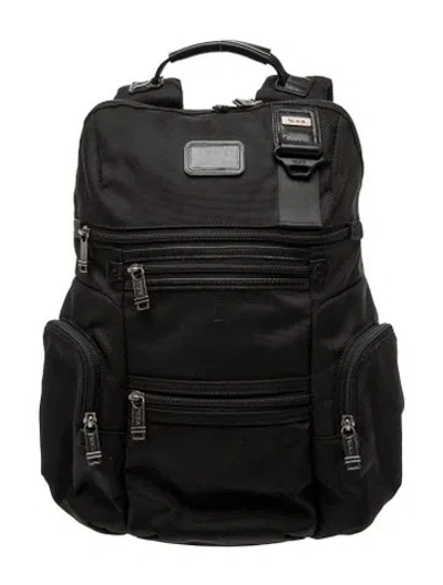 Pre-owned Tumi Nylon Backpack In Black