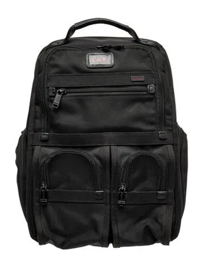 Pre-owned Tumi Nylon Backpack In Black