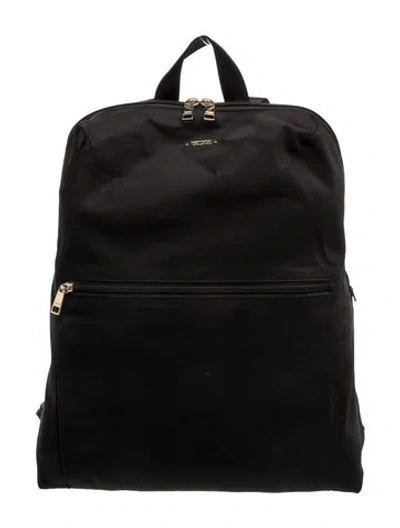 Pre-owned Tumi Nylon Backpack In Black
