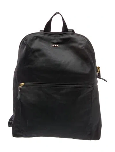 Pre-owned Tumi Nylon Backpack In Black