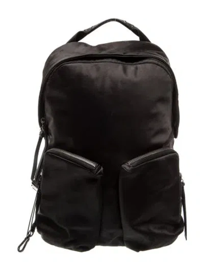 Pre-owned Tumi Nylon Backpack In Black