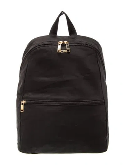 Pre-owned Tumi Nylon Backpack In Black