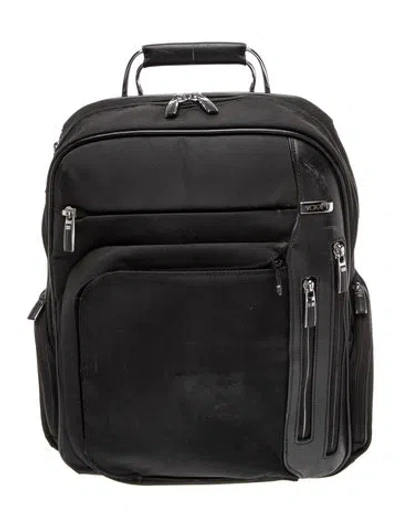 Pre-owned Tumi Nylon Backpack In Black