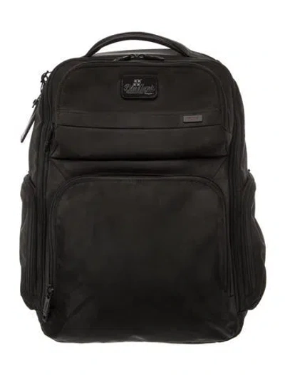 Pre-owned Tumi Nylon Backpack In Black