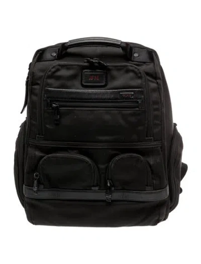 Pre-owned Tumi Nylon Backpack In Black