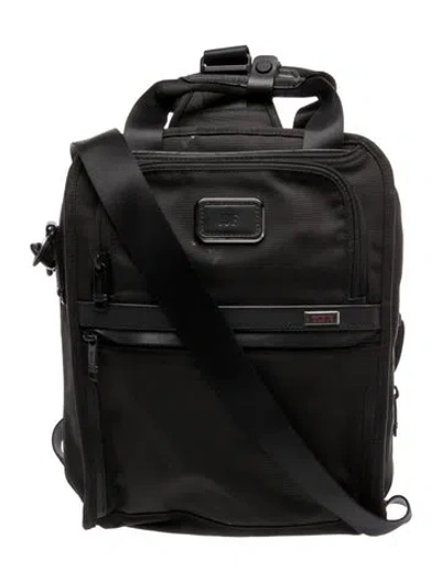 Pre-owned Tumi Nylon Backpack In Black