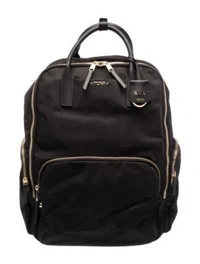 Pre-owned Tumi Nylon Backpack In Black
