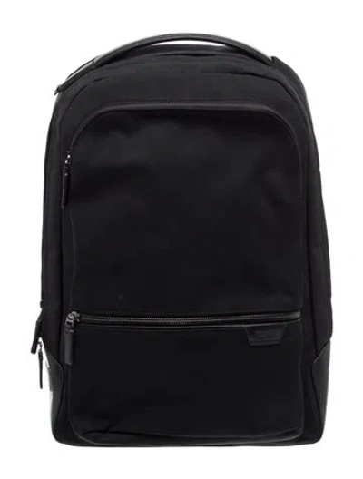 Pre-owned Tumi Nylon Backpack In Black
