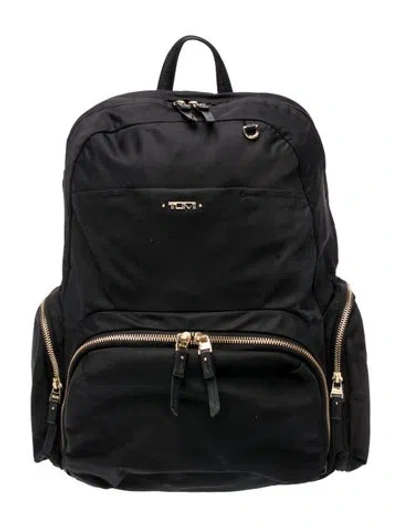 Pre-owned Tumi Nylon Backpack In Black