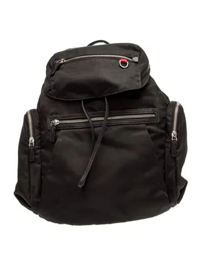 Pre-owned Tumi Nylon Backpack In Black