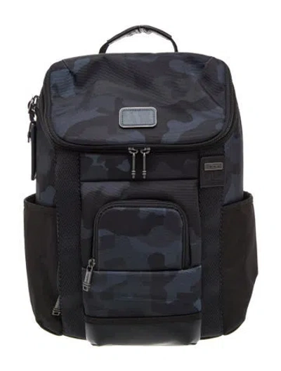 Pre-owned Tumi Nylon Backpack In Black