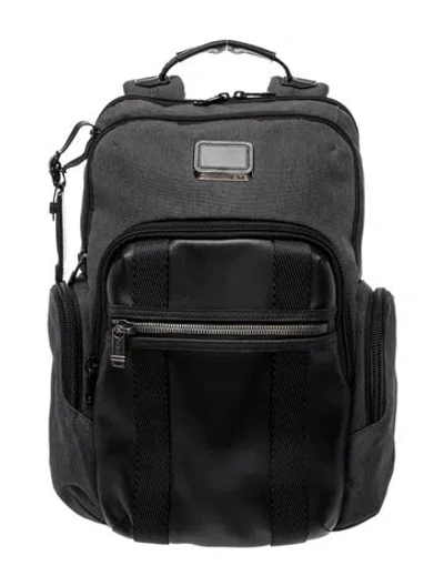 Pre-owned Tumi Nylon Backpack In Black