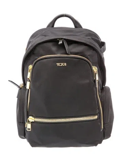 Pre-owned Tumi Nylon Backpack In Black