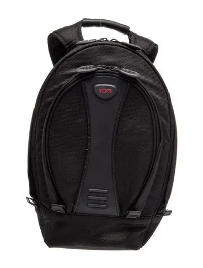 Pre-owned Tumi Nylon Backpack In Black