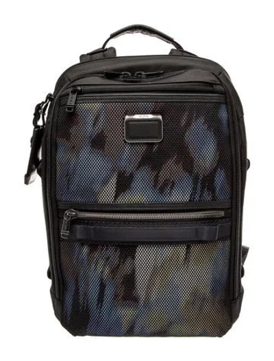 Pre-owned Tumi Nylon Backpack In Black