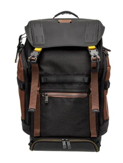 Pre-owned Tumi Nylon Backpack In Black