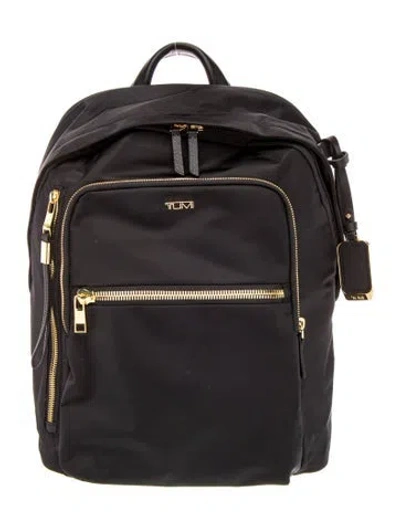 Pre-owned Tumi Nylon Backpack In Black
