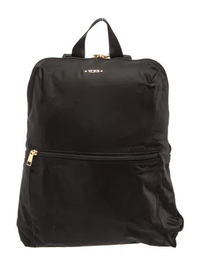 Pre-owned Tumi Nylon Backpack In Black