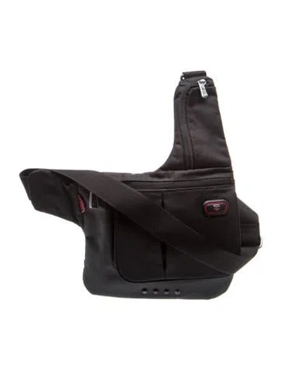 Pre-owned Tumi Nylon Backpack In Black