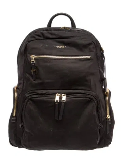 Pre-owned Tumi Nylon Backpack In Black