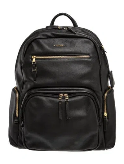 Pre-owned Tumi Nylon Backpack In Black