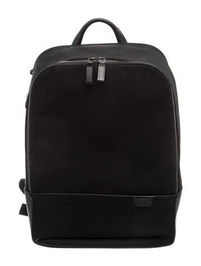 Pre-owned Tumi Nylon Backpack In Black