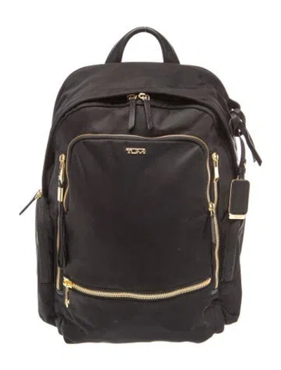 Pre-owned Tumi Nylon Backpack In Black