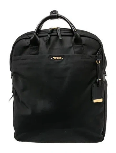 Pre-owned Tumi Nylon Backpack In Black