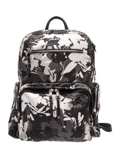 Pre-owned Tumi Nylon Backpack In Black