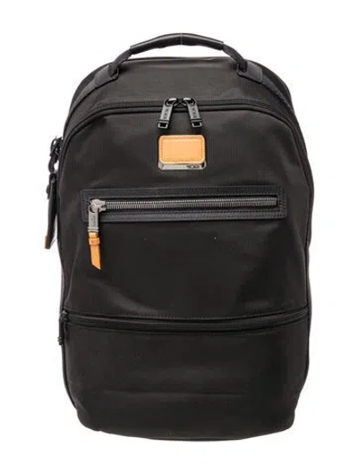 Pre-owned Tumi Nylon Backpack In Black